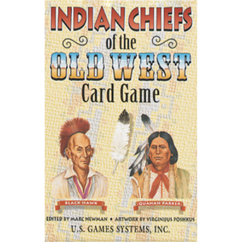 Indian Chiefs of the Old West Card Game