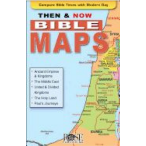 Then and Now Bible Maps - Pamphlet Then and Now Bible Maps - Pamphlet