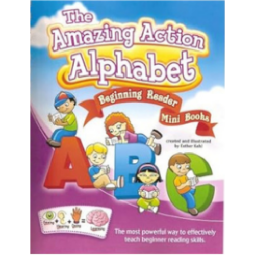 Amazing Action Alphabet Beginning Reader Mini Books