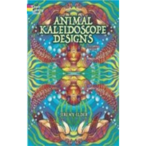 Animal Kaleidoscope Designs Coloring Book