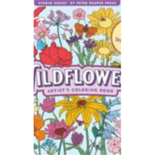 Wildflowers Adult Coloring Book Wildflowers Adult Coloring Book