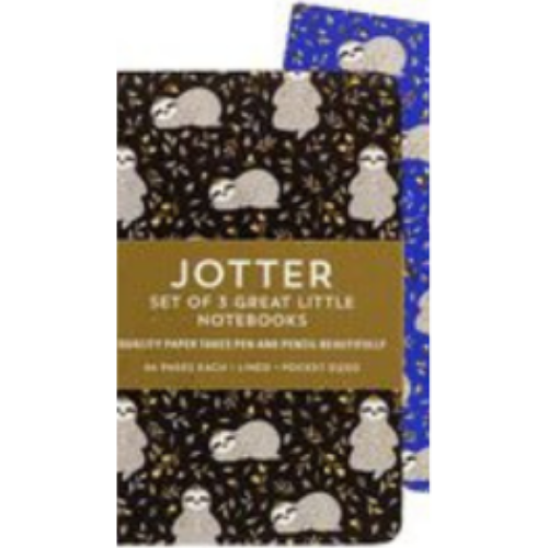 Sloths Jotter Notebooks - Set Sloths Jotter Notebooks - Set