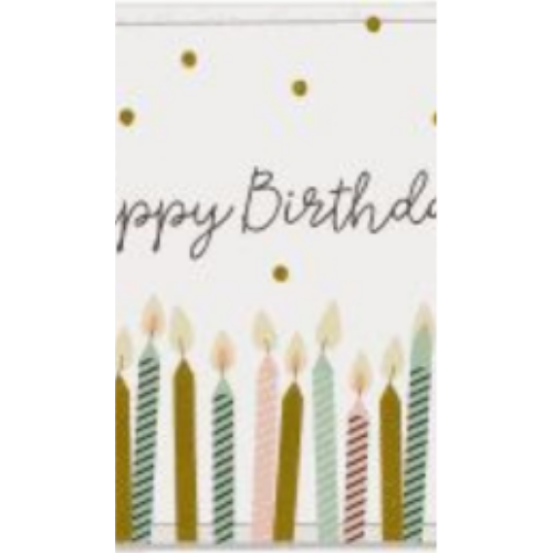 Note Card Happy Birthday