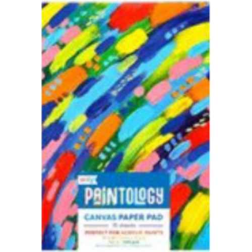 Paintology Canvas Paper Pad - 1 PC (8 X 10)