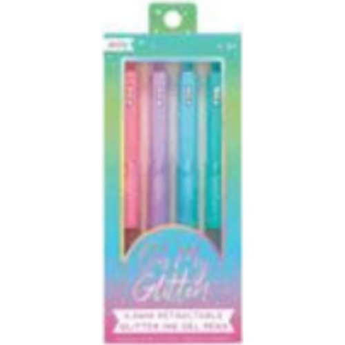 Oh My Glitter Retractable Glitter Gel Pens 4 Oh My Glitter Retractable Glitter Gel Pens 4