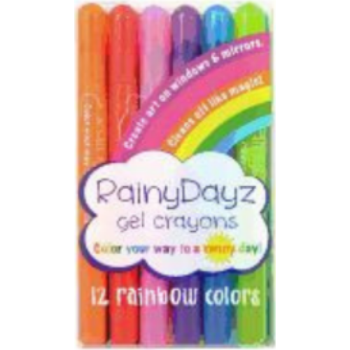 Rainy Dayz Gel Crayons - Set of 12 Rainy Dayz Gel Crayons - Set of 12