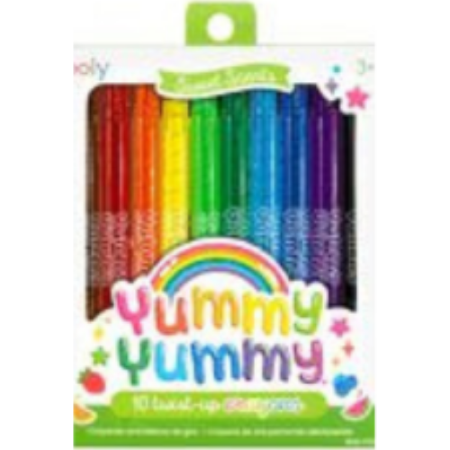 Yummy Yummy Scented Twist -Up Crayons