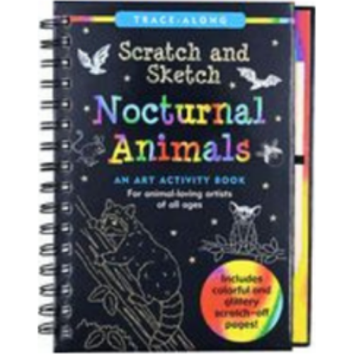 Scratch & Sketch Nocturnal Animals