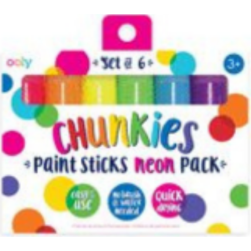 Chunkies Paint Sticks Neon (Set of 6)