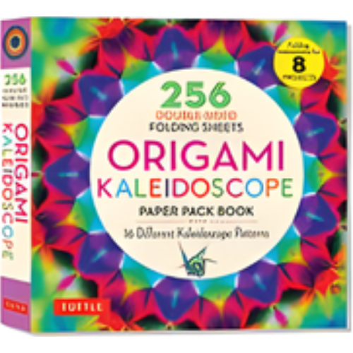 Origami Kaleidoscope Paper Pack Book: 256 Double-Sided Folding Sheets