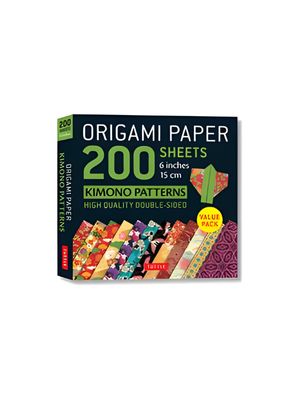 Origami Paper 200 Sheets Kimono Patterns 6 (15 CM): Tuttle Origami Paper: Double-Sided Origami Sheets Printed with 12 Patterns Origami Paper 200 Sheets Kimono Patterns 6 (15 CM): Tuttle Origami Paper: Double-Sided Origami Sheets Printed with 12 Patterns