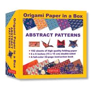 Origami Paper in a Box - Abstract Patterns: 192 Sheets of Tuttle Origami Paper: 6x6 Inch Origami Paper Printed with 10 Different Patterns