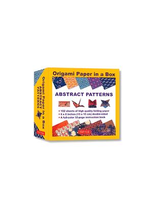 Origami Paper in a Box - Abstract Patterns: 192 Sheets of Tuttle Origami Paper: 6x6 Inch Origami Paper Printed with 10 Different Patterns