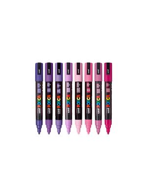 Medium Bullet Tip Paint Marker 8/Pkg - Purple Shade