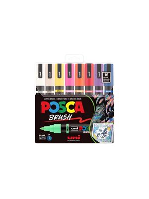 Paint Marker Brush Tip (1-4mm) 16/Pkg Colors Paint Marker Brush Tip (1-4mm) 16/Pkg Colors