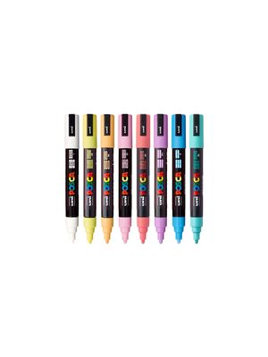 Medium Bullet Tip Paint Marker 8/Pkg - Soft Colors
