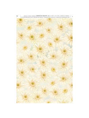 Cardstock 12"X12" - Daisies