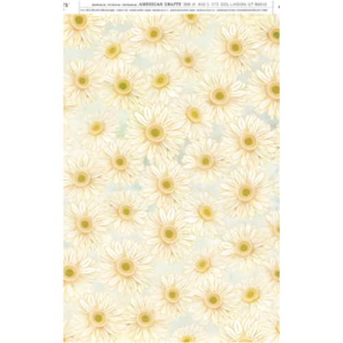 Cardstock 12"X12" - Daisies