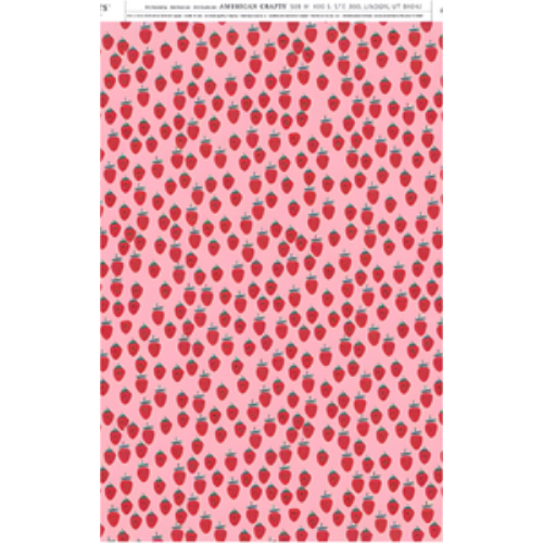 Cardstock 12"X12" - Strawberry