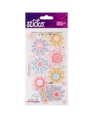 Stickers - Crazy Daisies