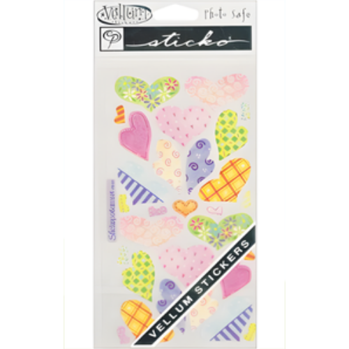 Stickers - Pastel Hearts