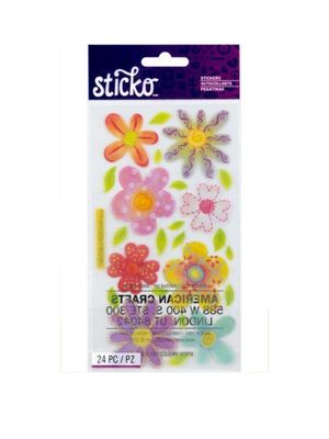 Stickers - Pastel Flowers