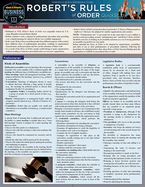 Robert's Rules of Order: Quickstudy Laminated Reference Guide