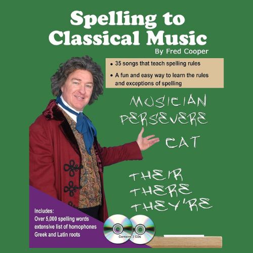 Spelling To Classical Music-Book and 2 CDs