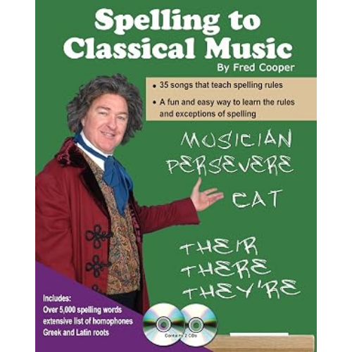 Spelling To Classical Music-Book and 2 CDs Spelling To Classical Music-Book and 2 CDs