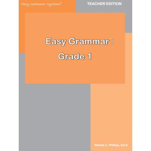 Easy Grammar®: Grade 1 Teacher Edition