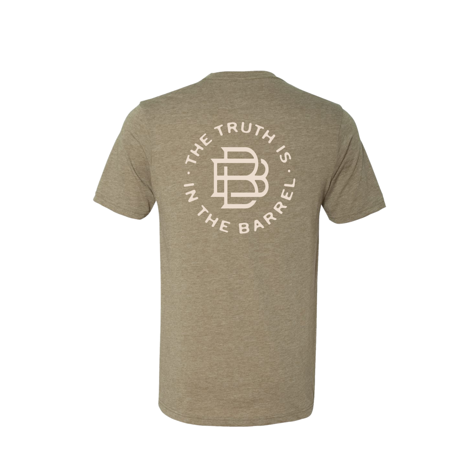 T-Shirt - Olive Truth-in-the-Barrel