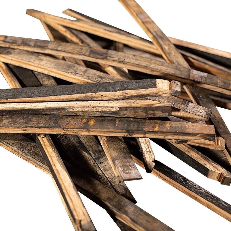 Staves - 5-Pack Whiskey Barrel Staves Staves - 5-Pack Whiskey Barrel Staves