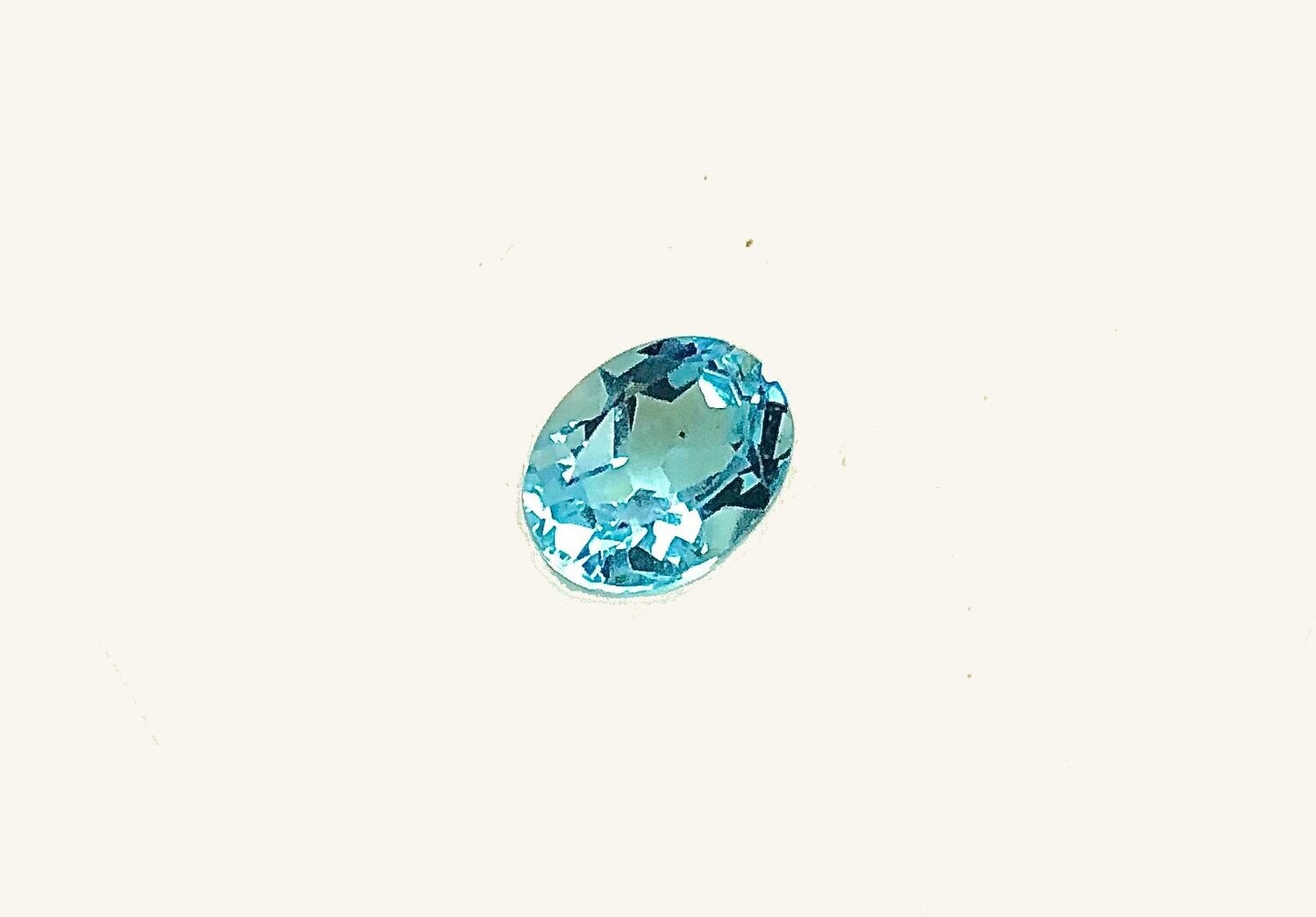 AA Swiss Blue Topaz Oval 1.60 carats 8x6