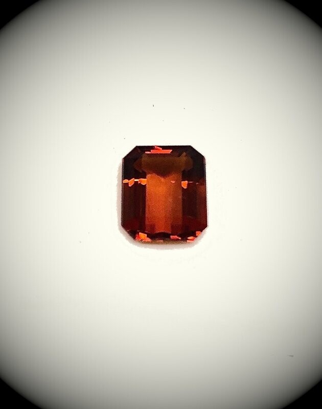 Citrine 11x9 3.74ct Emerald Cut