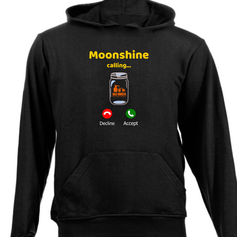 MOONSHINE CALLING, Size: L, Colour: Black