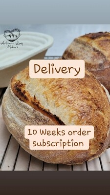 Delivery - 10 Weeks order Subscription - White SL