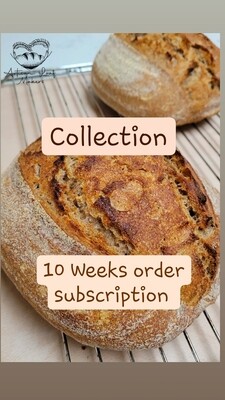 Collection - 10 Weeks order Subscription - Wholemeal SL