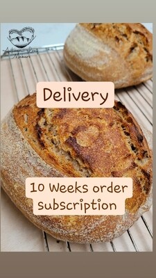 Delivery - 10 Weeks order Subscription - Wholemeal SL