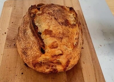 Chorizo and Cheese Sourdough Loaf