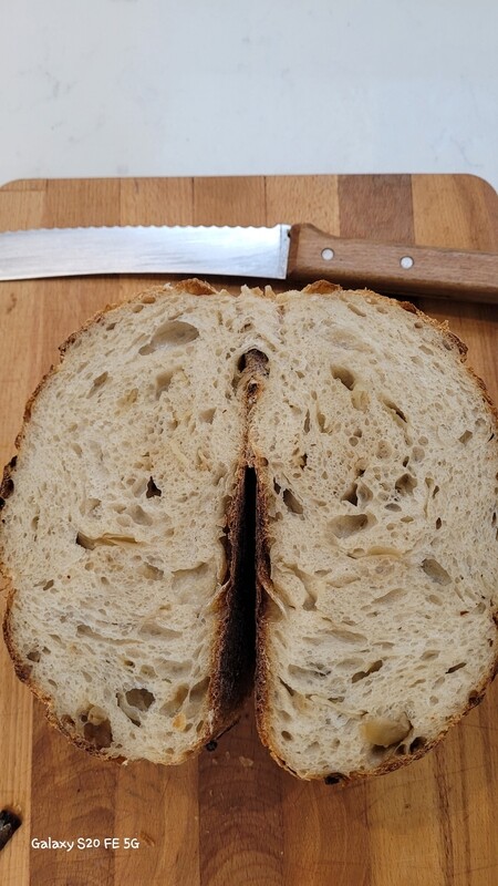 Caramelised Onion Sourdough Loaf