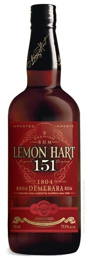 Lemon Hart 151 Demerara Rum 700ML