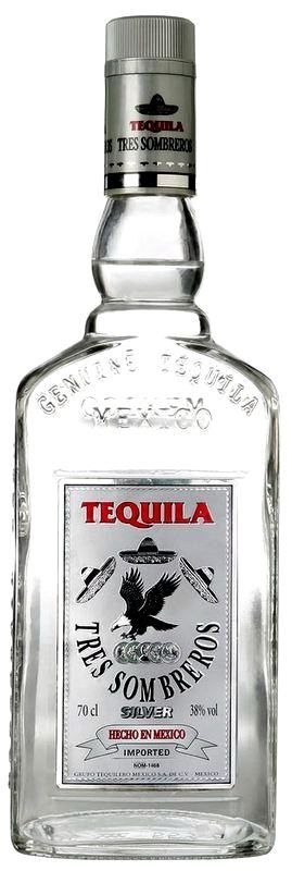 Tres Sombreros Silver 700ML