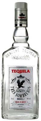Tres Sombreros Silver 700ML