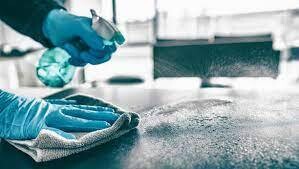 Table surface cleaning