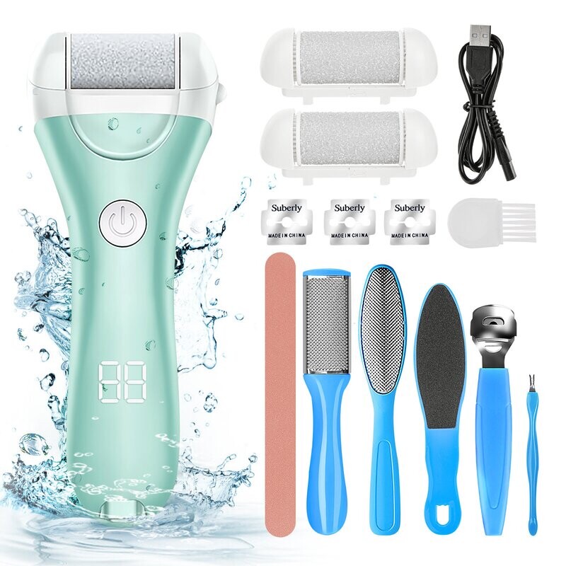 Rechargeable Electric Foot File for Heels Grinding and Callus Remover