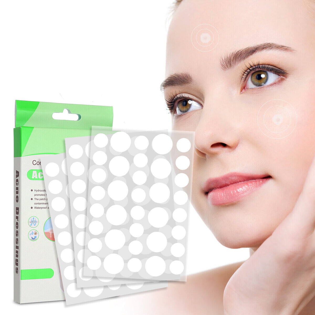 Acne/Pimple Patch Skin Tag Removal/Blackhead Blemish Remover(108 Pcs)