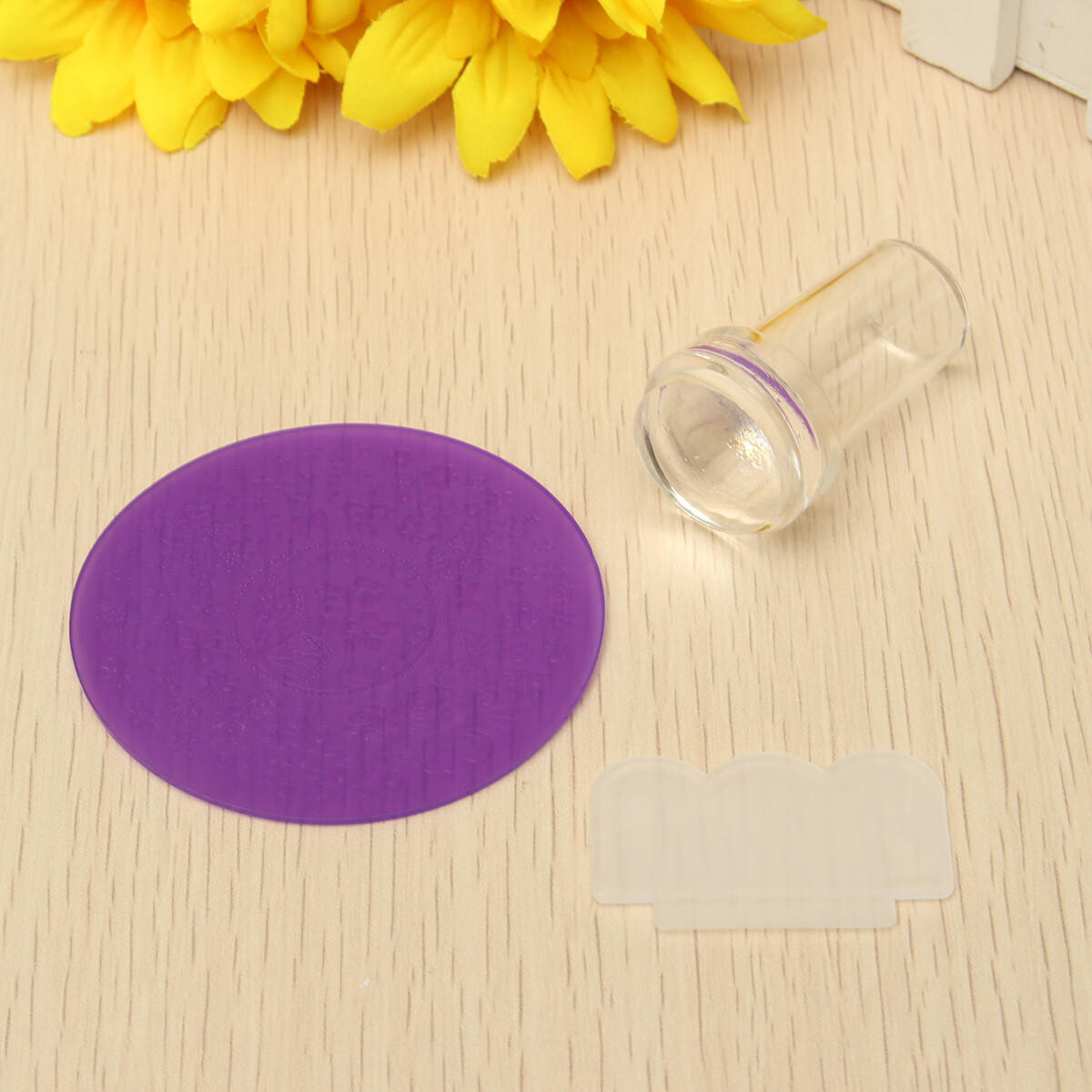 DIY Nail Art Stamp Stencil Set