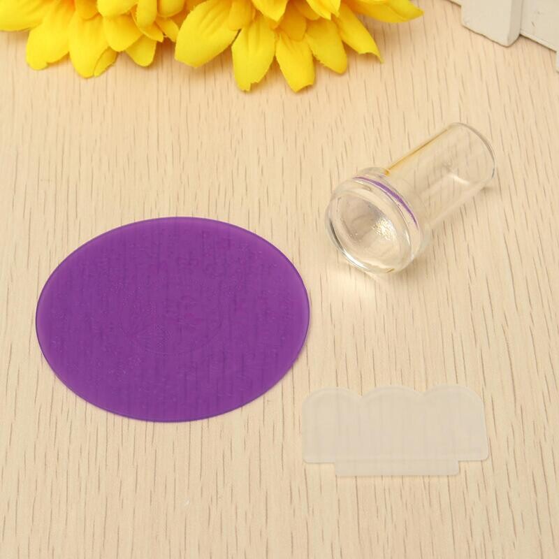 DIY Nail Art Stamp Stencil Set