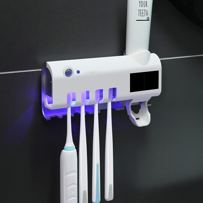 Smart PIR Induction Electric Toothbrush Sterilization Holder