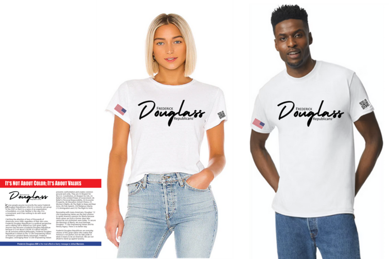FDR T-Shirt (official liberty attire of Frederick Douglass Republicans)